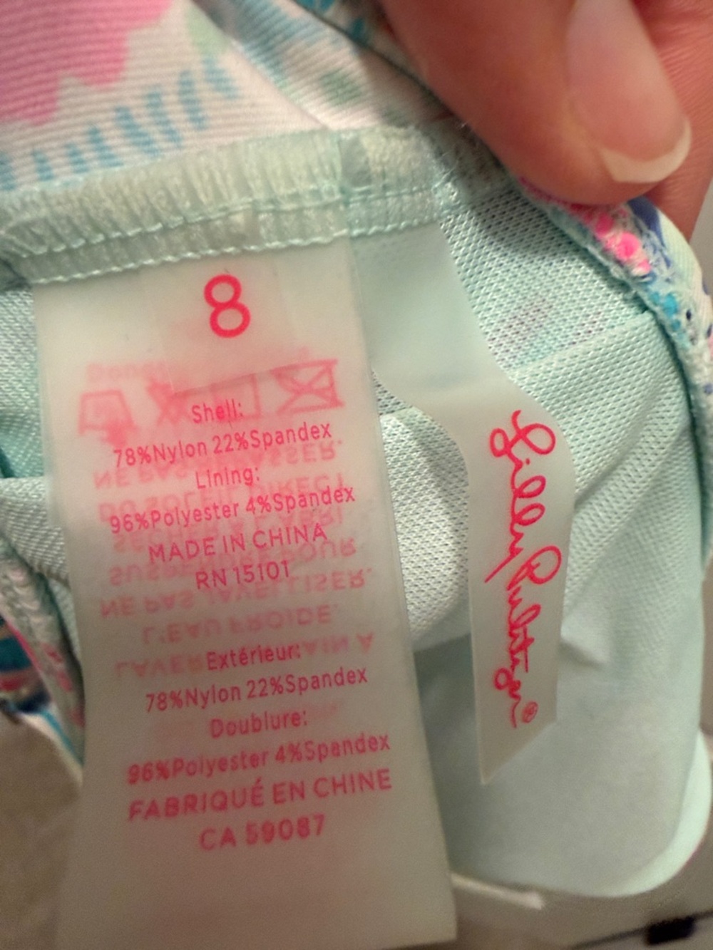 Lilly Pulitzer Bikini Top - Picture 3 of 3